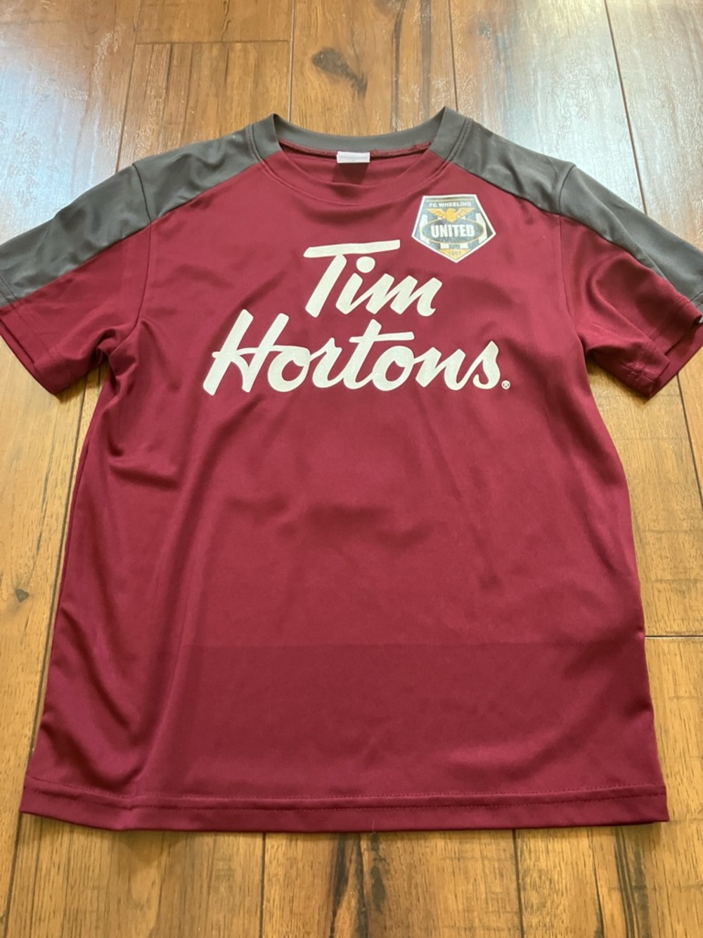 Soccer Dry Fit Shirt Maroon– FC United Wheeling (Size Small)